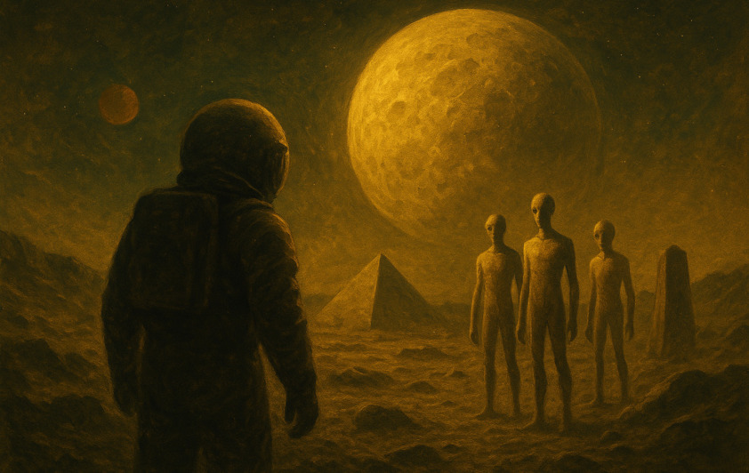 remote viewing the moon