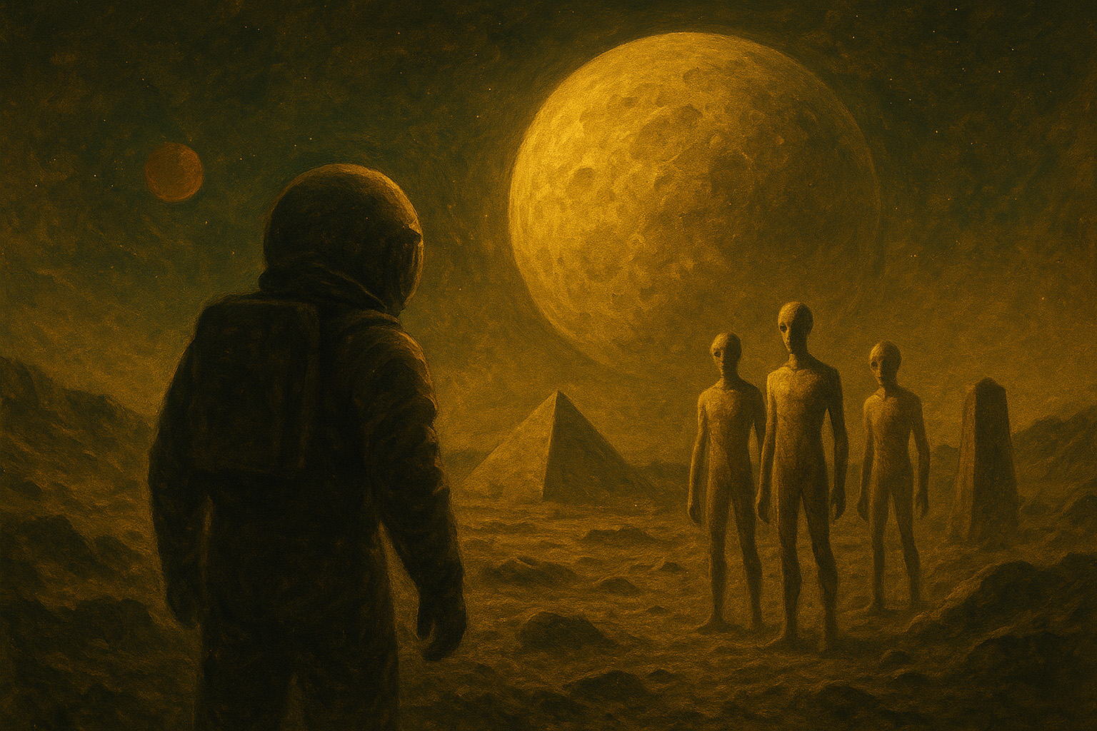 remote viewing the moon