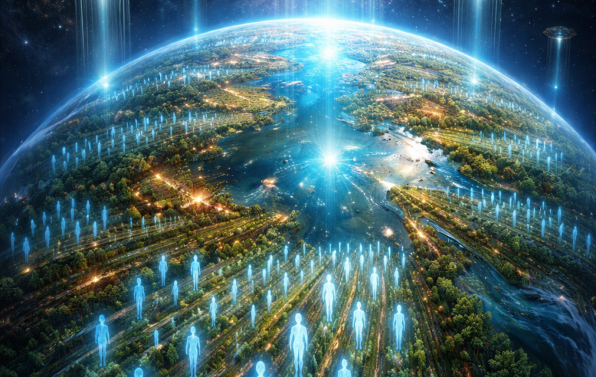 earth as a soul farm